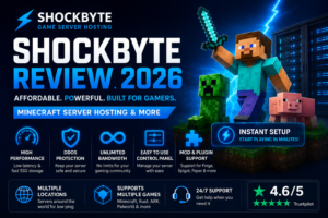 Shockbyte Review 2026: Is This Minecraft Server Hosting Worth It?