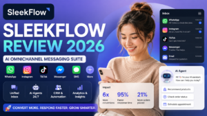 SleekFlow Review (2026): AI Omnichannel Messaging for WhatsApp, Instagram & Sales