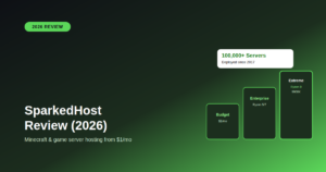 SparkedHost Review (2026): Minecraft Hosting from $1/mo — Worth It?